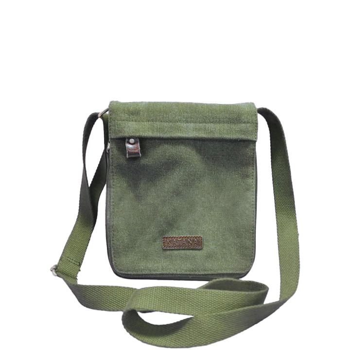 Bolsa de ombro kaki. Katana
